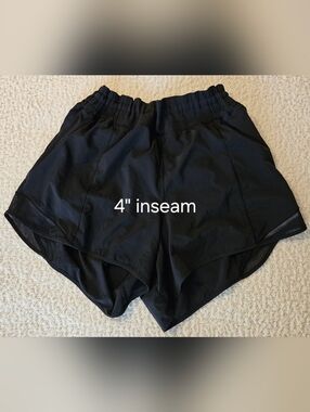 lululemon athletica Women's Black Athletic Shorts